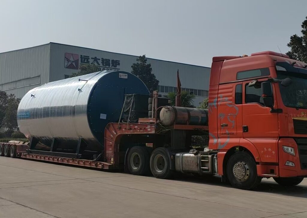 20Ton Gas Steam Boiler Projects For Nigeria Food & Beverage Factory