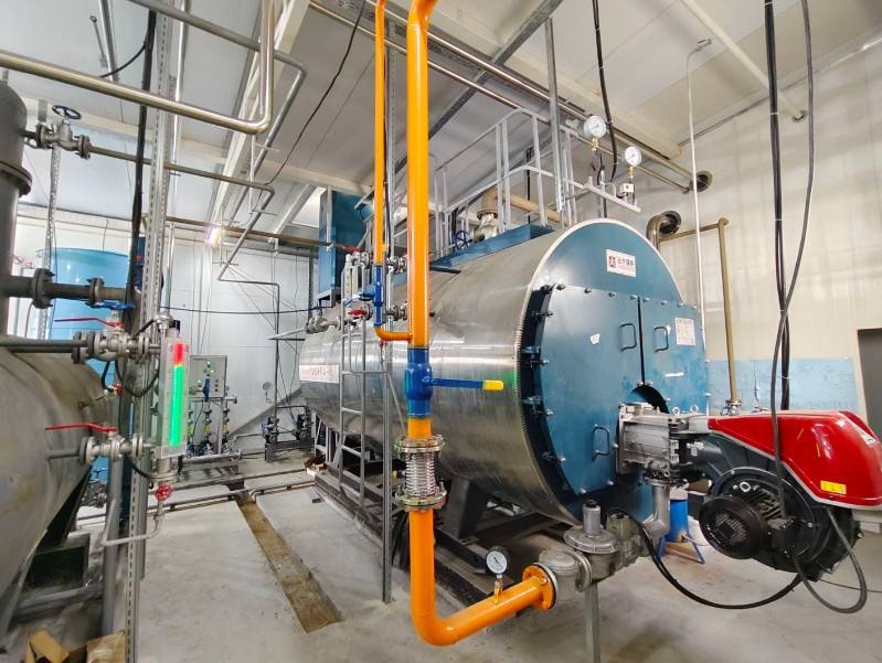 4Ton Fuel Oil Steam Boiler Fire Tube Boiler For Chemical plants in Kazakhstan